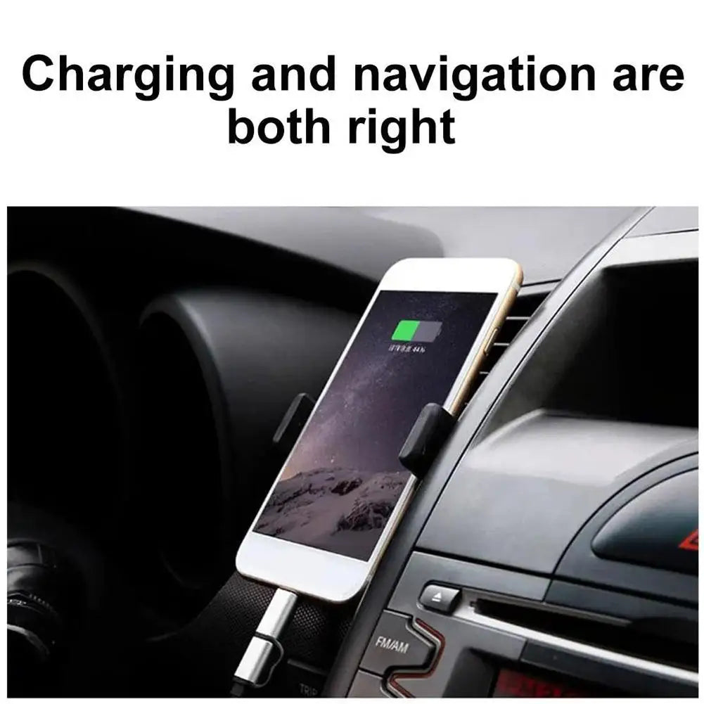 Car Phone Automobile Clamp For All Mobile Phones Dashboard Windshield Vent Hands Free Phone Holder Stand