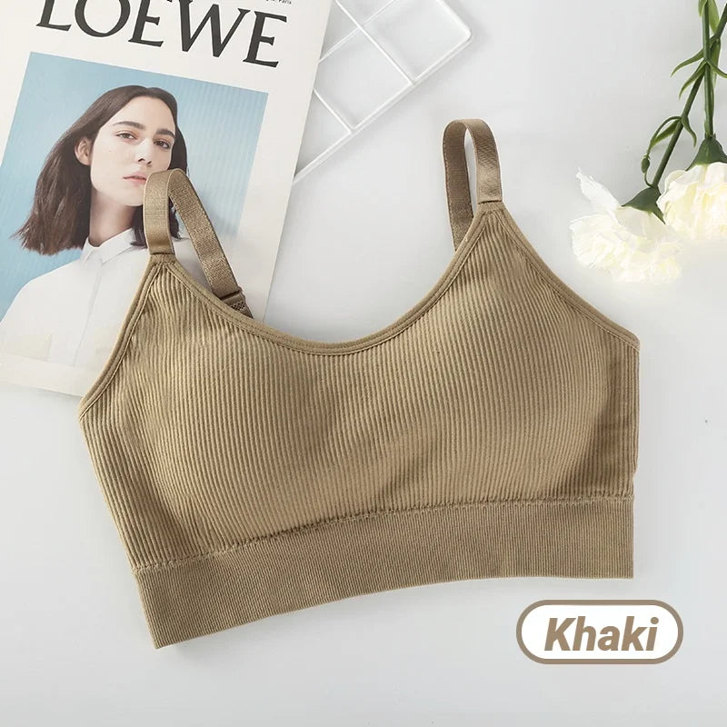 Seamless Brassiere Bras For Women Full Cup Breathable Bralette Wire Free Sleep Bra Tube Top Sports