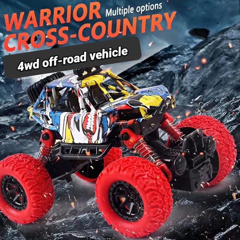 Children's toy car high-speed off-road vehicle outdoor toy off-road vehicle model inertia climbing stunt vehicle children's gift