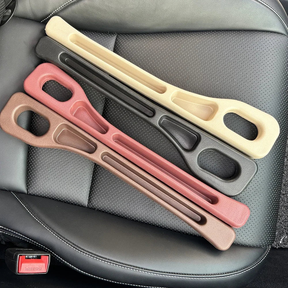 1 Pair Car Seat Gap Filler Leak Proof Crevice Storage Organizer Universal Fit Between Seats Console Auto Interior Accessories
