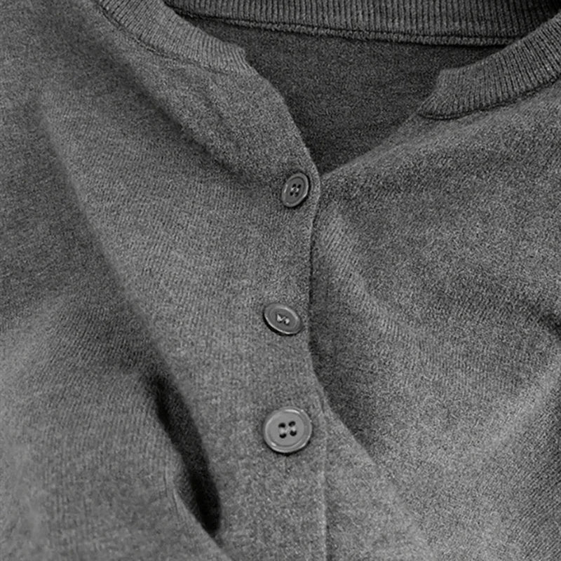 2026 New Fashion Women's Fleece Knit Loose Short Cashmere Sweater Round Neck Warm Korean Sle Casual Female Sweater Top Cloting