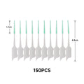 150Pcs/box Interdental Brush Soft Rubber Teeth Cleaning Tools Dental Cleaning Between Teeth Toothbrush Oral Hygiene Care Tools-